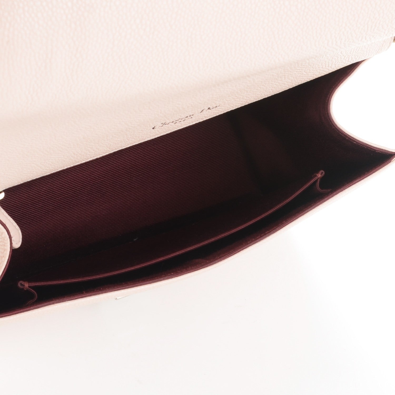 Christian Dior Grained Calfskin Medium Diorama Flap Bag Nude 5 of 9