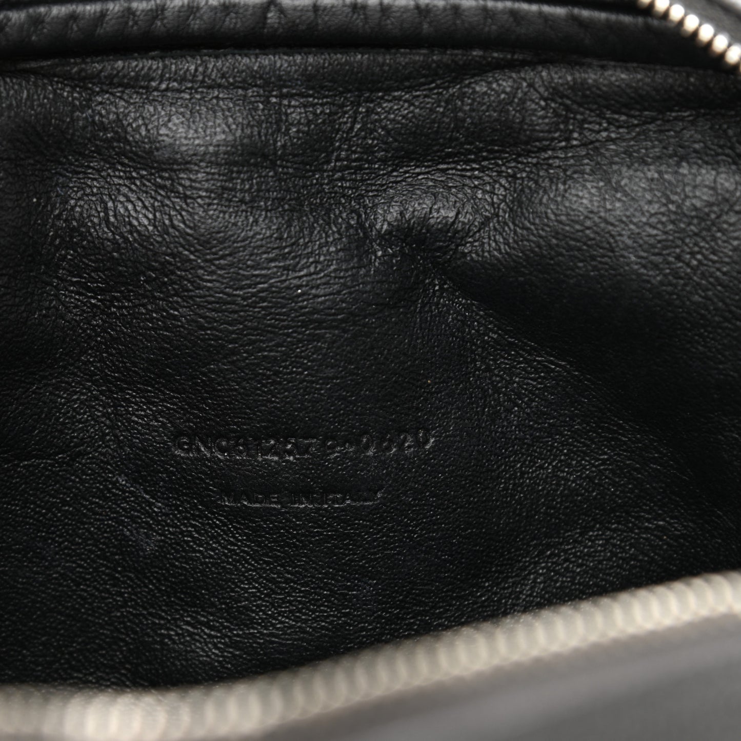 Grain De Poudre Matelasse Monogram Mini Lou Camera Bag Asphalt