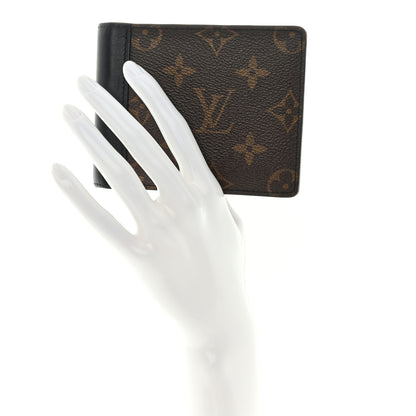 Louis Vuitton Monogram Macassar Multiple Wallet 2 of 9
