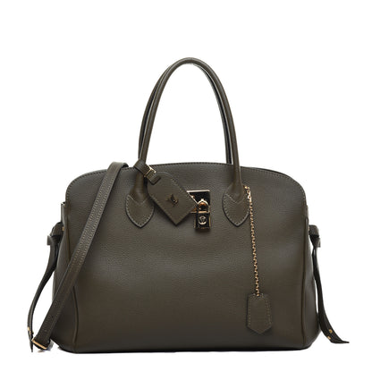 Louis Vuitton Veau Nuage Milla MM Laurier Green 1 of 8