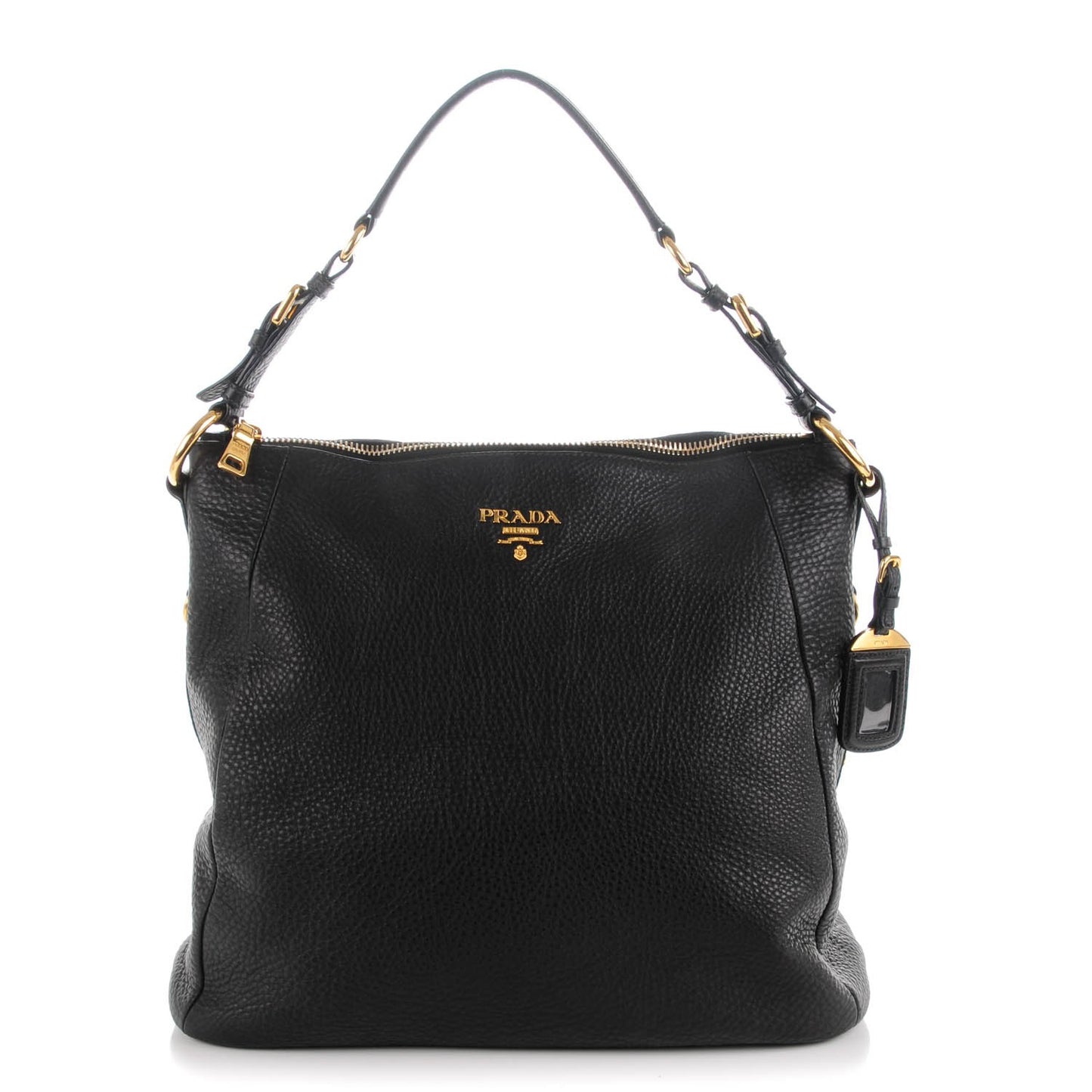 Deerskin Shoulder Bag Black