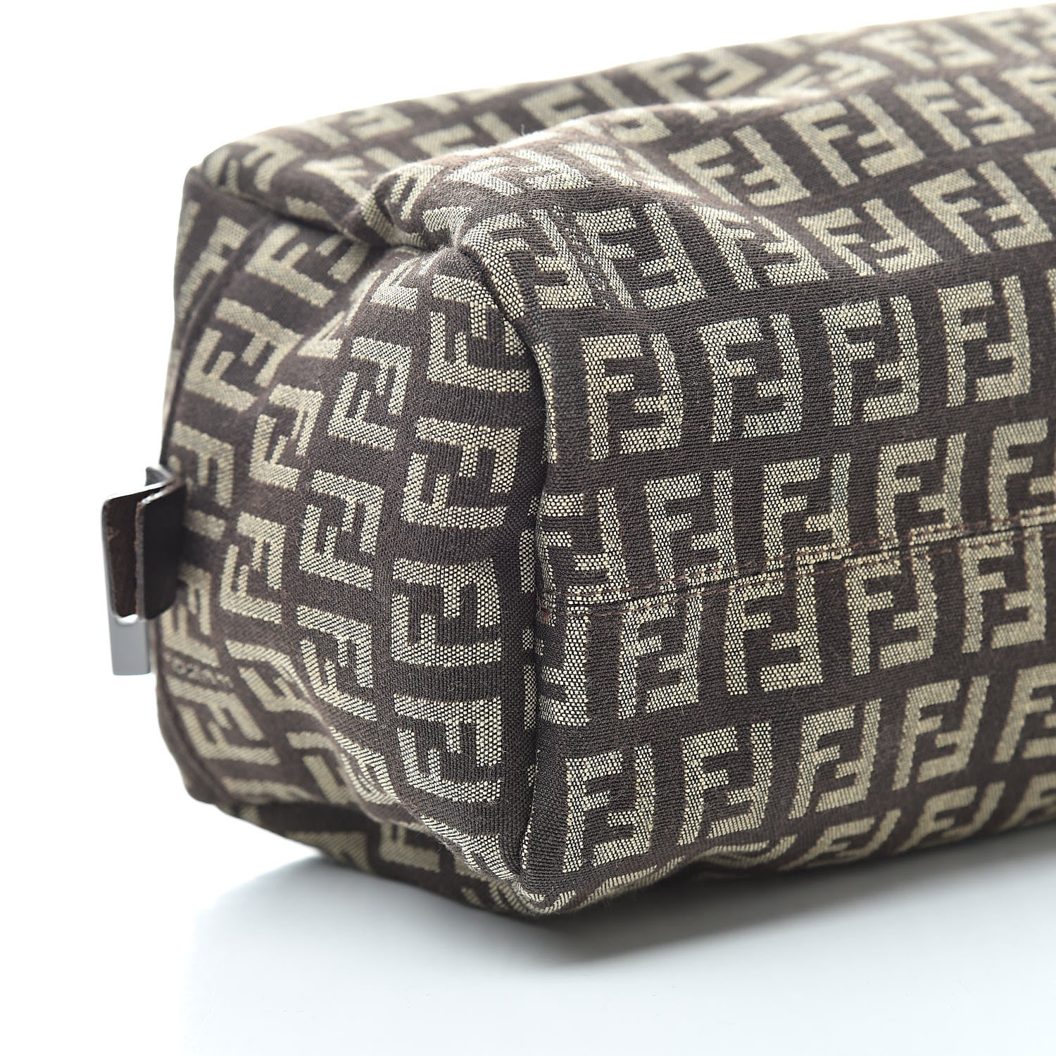 Fendi Zucchino Cosmetic Case Tobacco 12 of 14