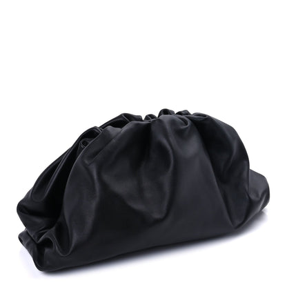 Bottega Veneta Smooth Butter Calf The Pouch Oversized Clutch  Black 2 of 8