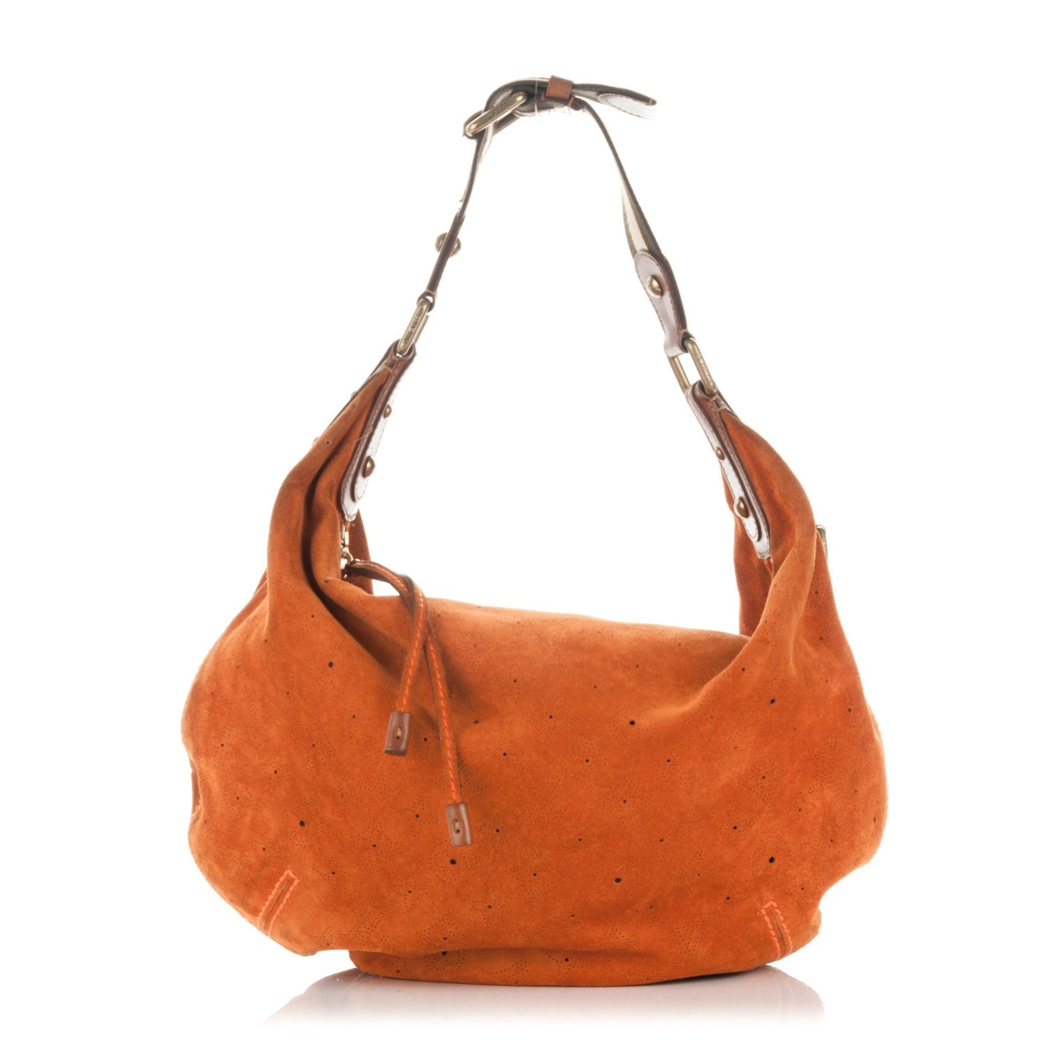 Louis Vuitton Suede Mahina Onatah GM Orange 1 of 7