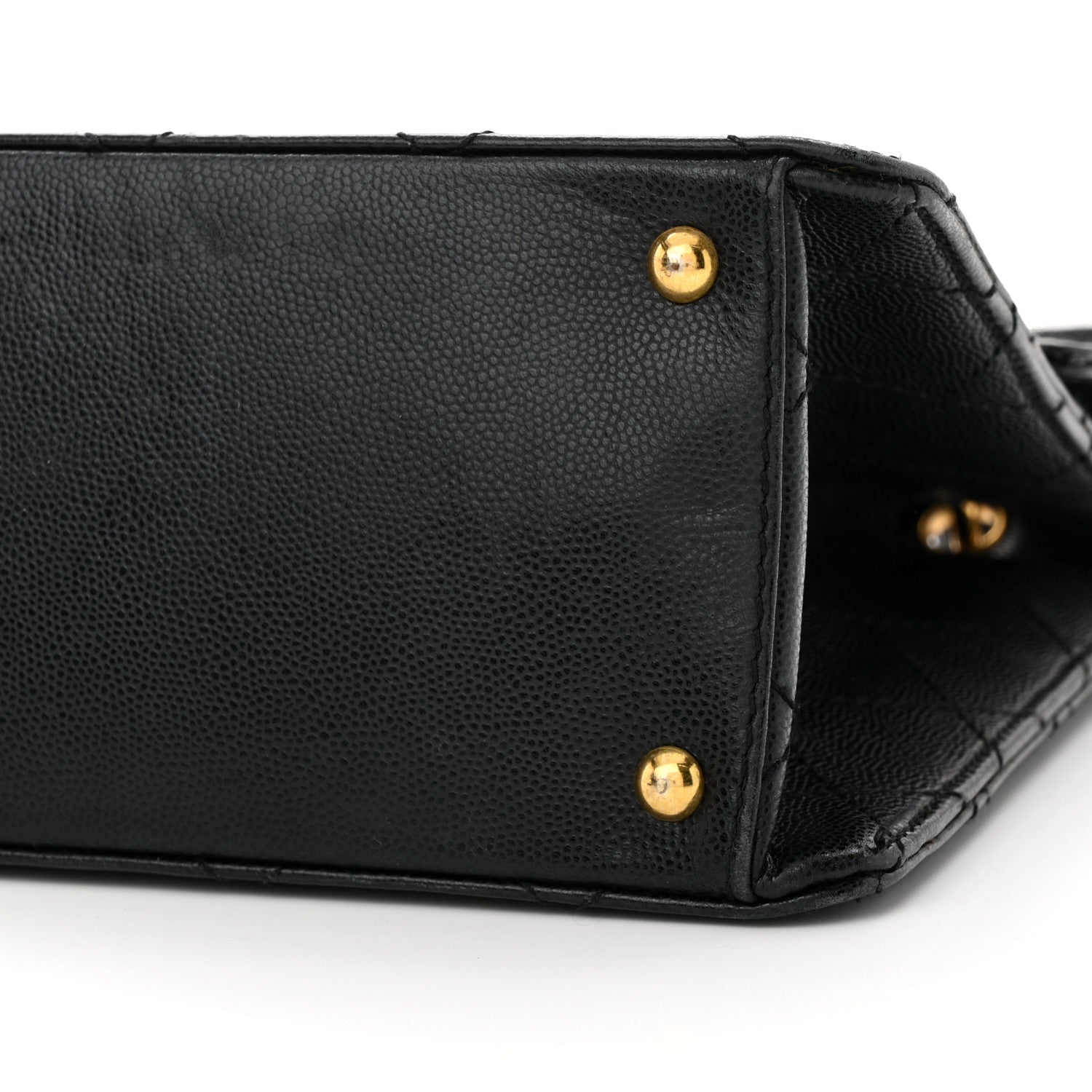 Chanel Caviar Diamond Stitched Flap Shoulder Bag Black 11 of 19