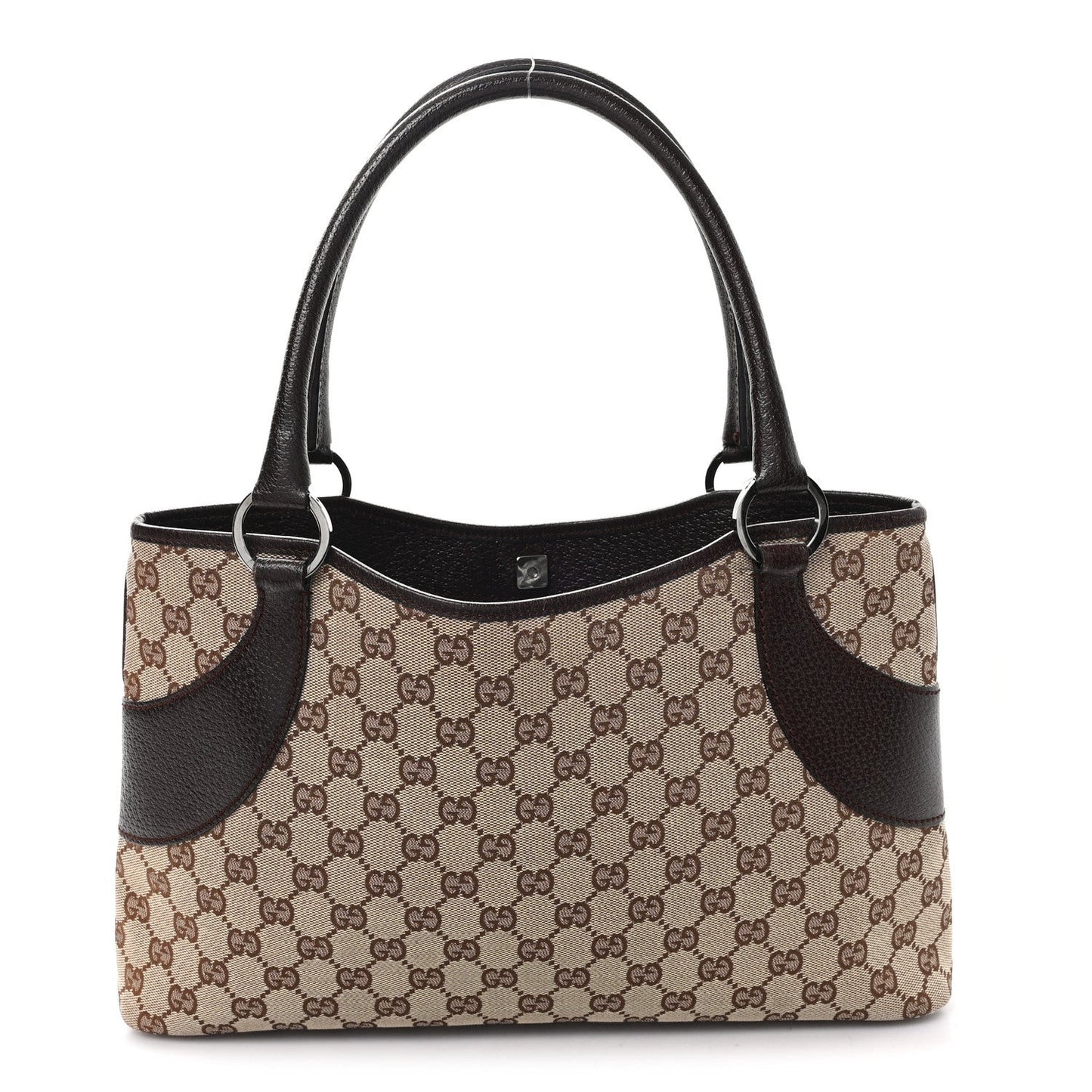 Monogram Shoulder Bag Dark Brown