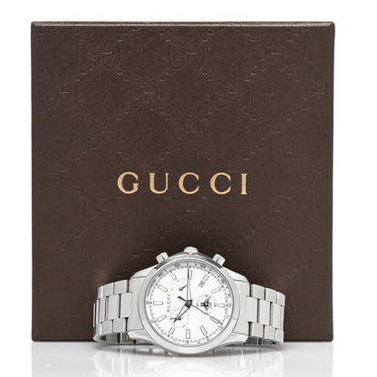Gucci Stainless Steel 38mm G-Timeless Bee Chronograph Quartz Watch 5 of 5