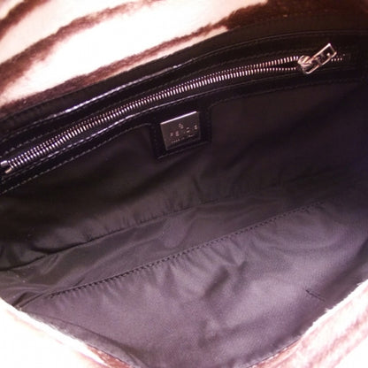 Fendi Calf Hair Zebra Print Baguette Handbag Bag 6 of 14