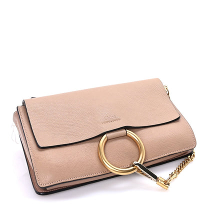 Chloe Goatskin Small Faye Shoulder Bag  Biscotti Beige 3 of 7