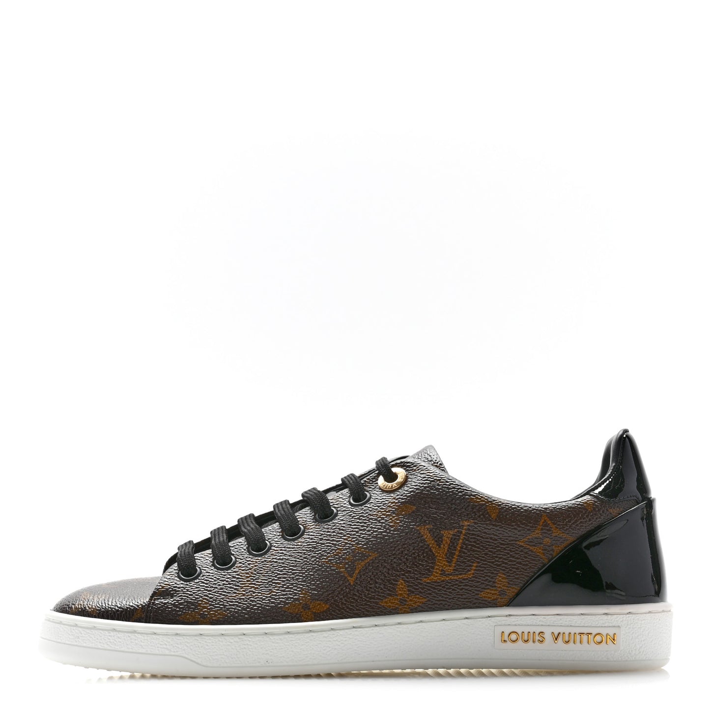 Patent Monogram Frontrow Sneakers 38