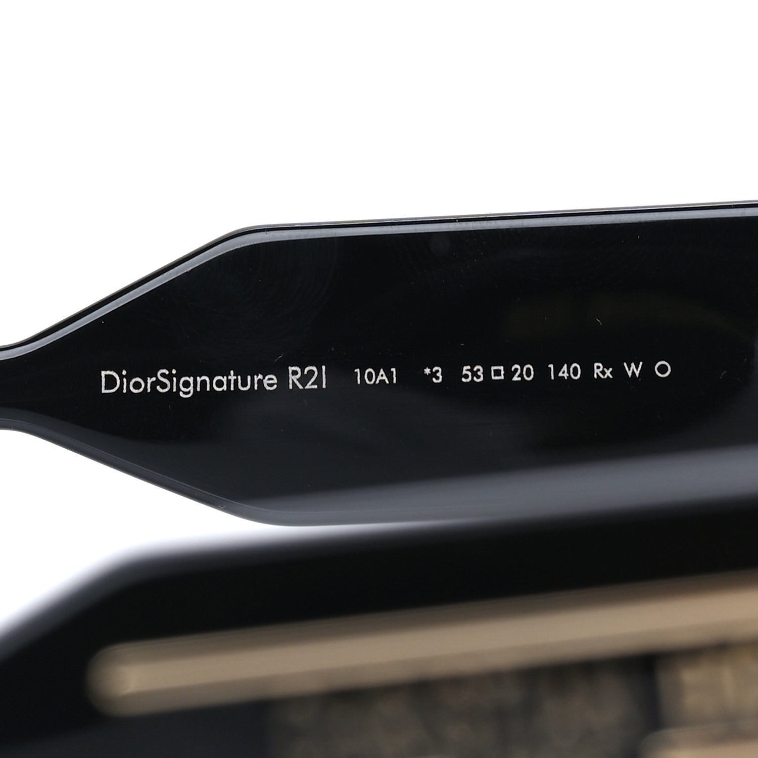 Christian Dior Acetate DiorSignature R21 Sunglasses  Black 5 of 7