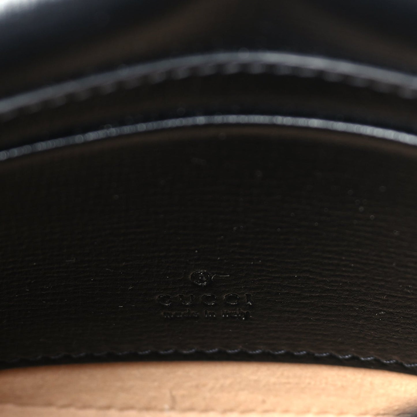 Azalea Calfskin Horsebit 1955 Super Mini Crossbody Bag  Black