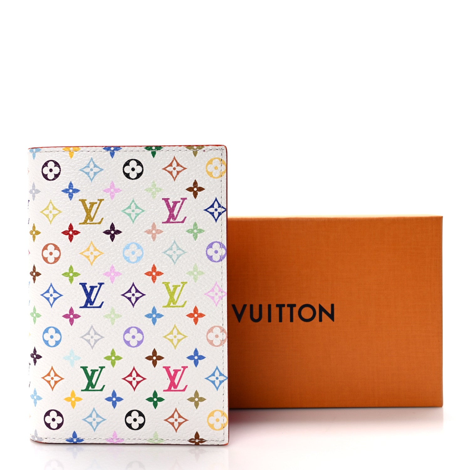 Louis Vuitton X TM Monogram Multicolor Passport Cover White 7 of 7