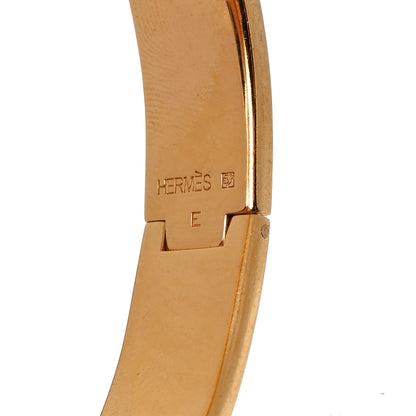 Hermes Enamel Narrow Clic Clac H Bracelet PM Jaune Citron 4 of 5