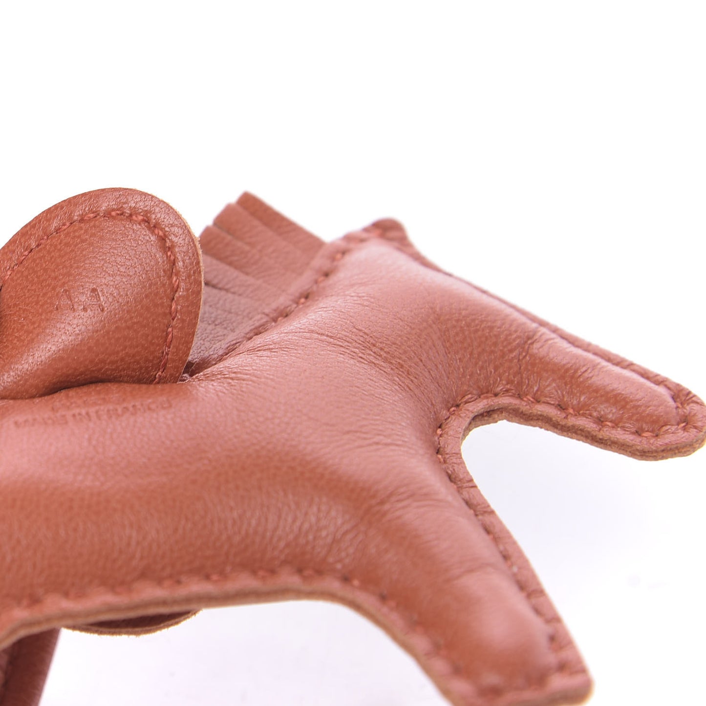 Milo Lambskin Grigri Rodeo Horse Bag Charm PM Cornaline