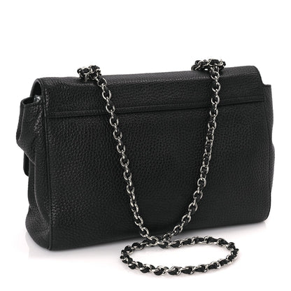 Mulberry Small Classic Grain Calfskin Medium Lily Black 2 of 8