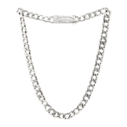 Chrome Hearts Sterling Silver Bella Mini ID Choker Necklace 3 of 5