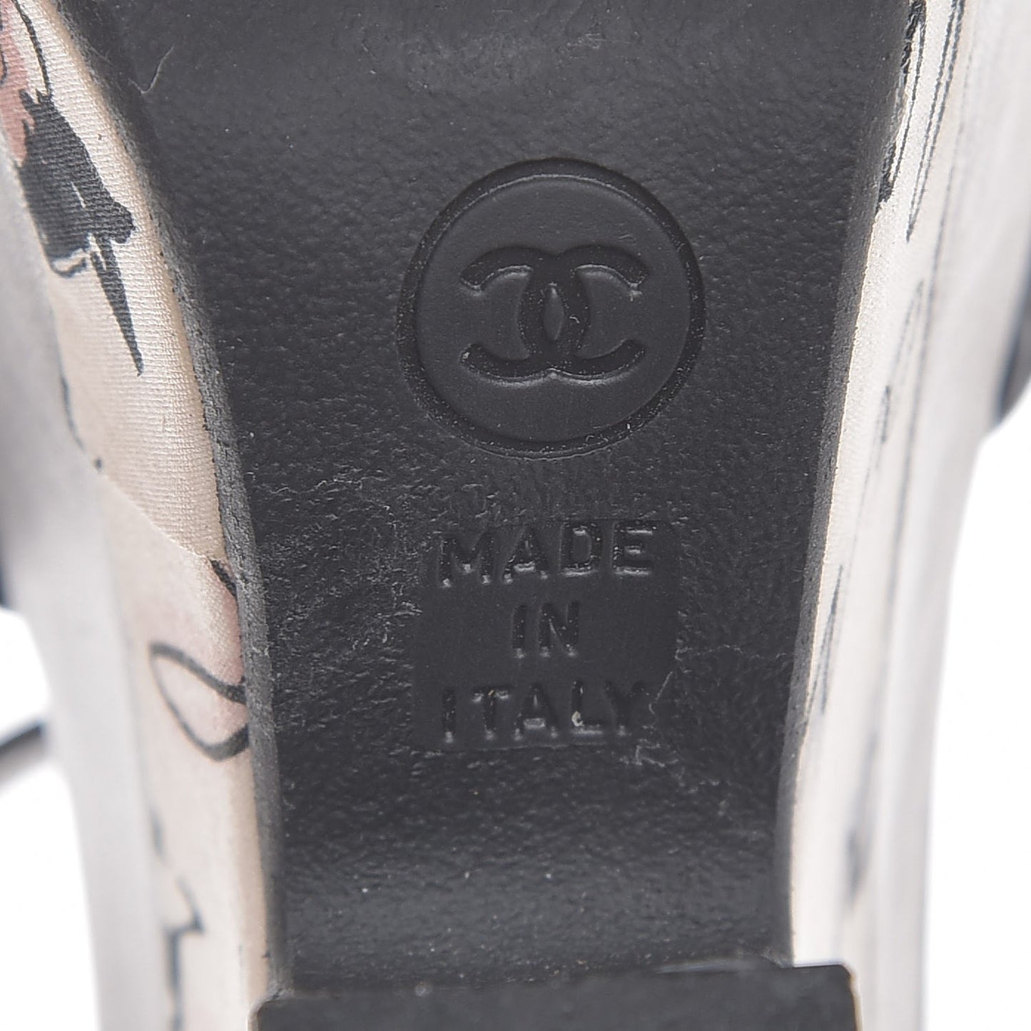 Patent Cursive Logo Wedge Sandals 39 Multicolor