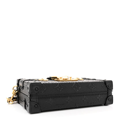 Louis Vuitton Midnight Canvas Petite Malle Black 4 of 10