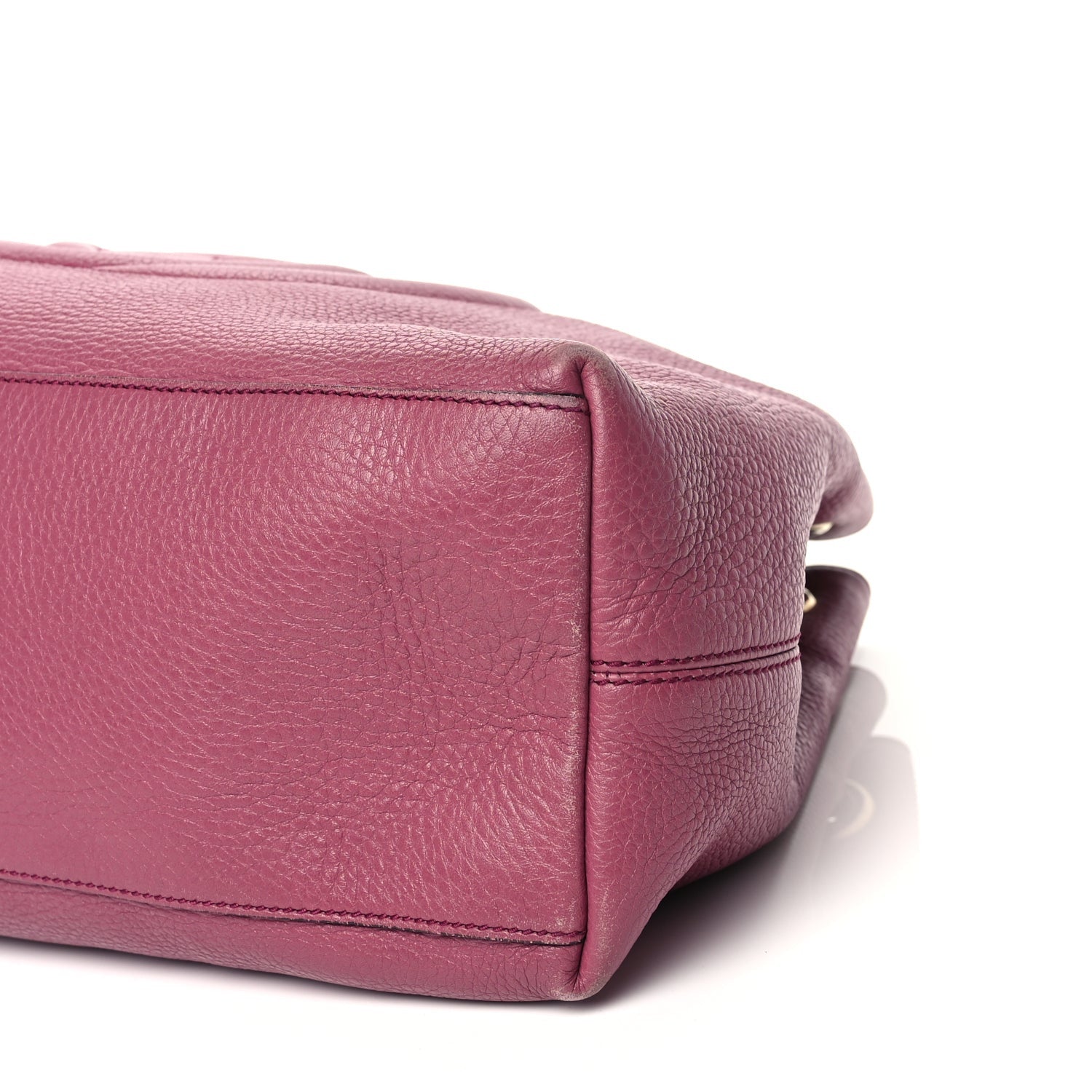 Gucci Pebbled Calfskin Medium Soho Chain Shoulder Bag Peonia Flower 9 of 13