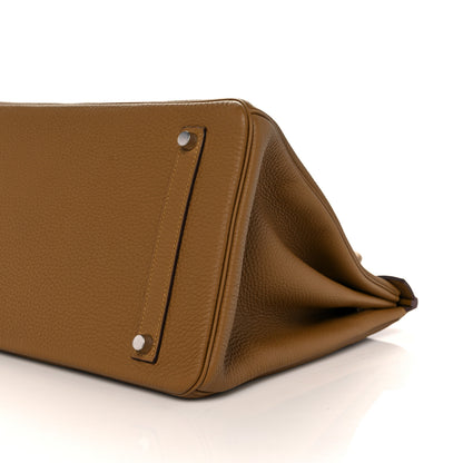 Hermes Togo Birkin 35 Bronze Dore 8 of 34