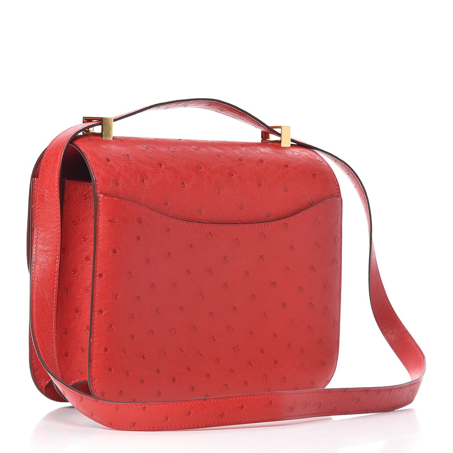 Ostrich Constance 24 Rouge Vif