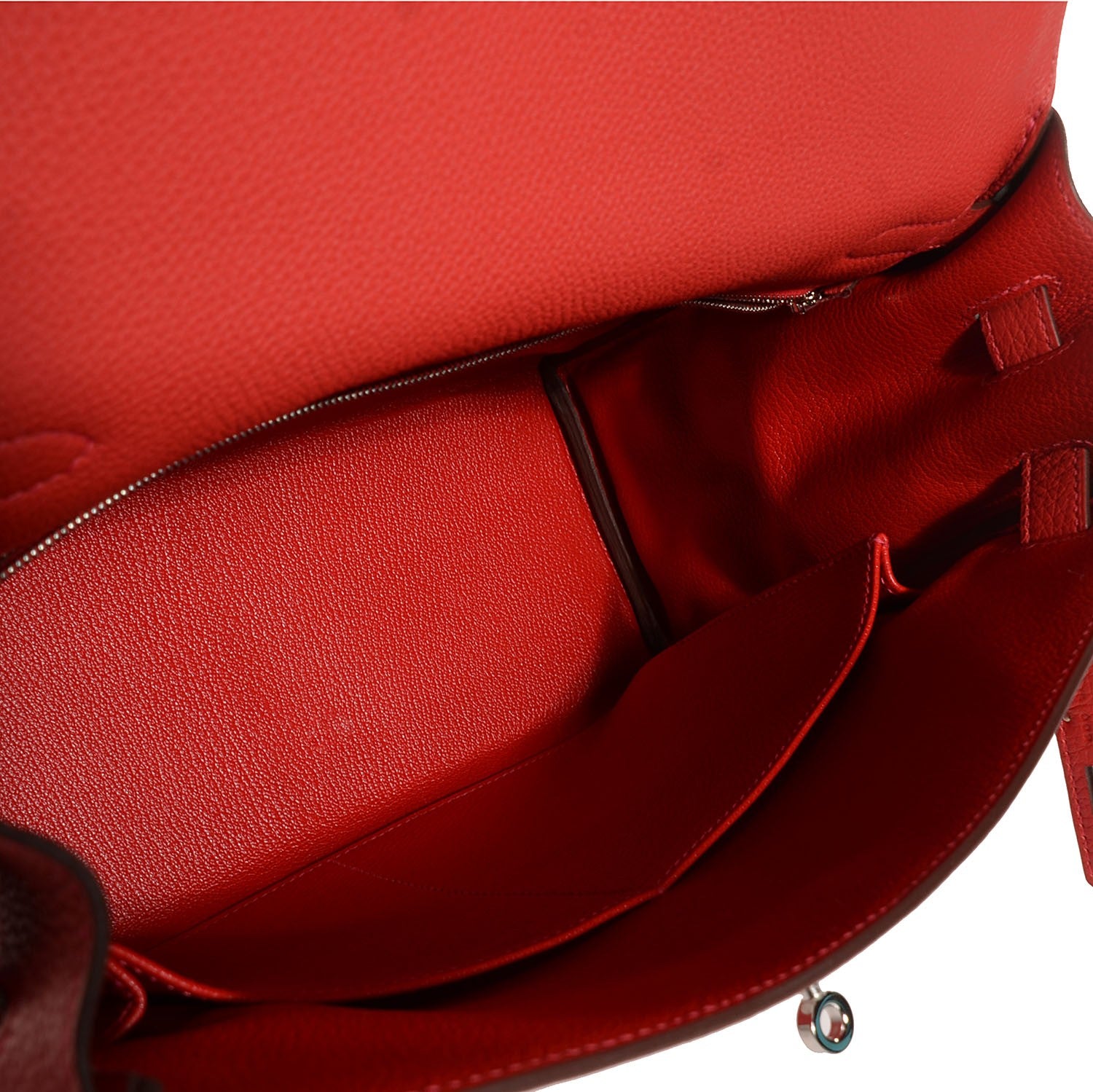 Hermes Togo Kelly Retourne 32 Vermillion 9 of 26