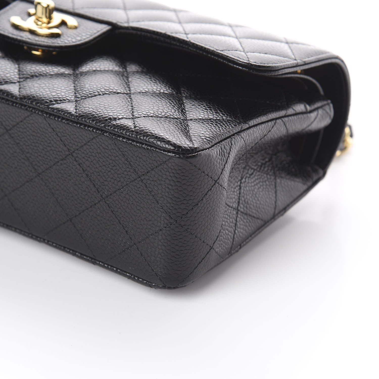 Chanel Caviar Quilted Small Double Flap Black 6 of 8