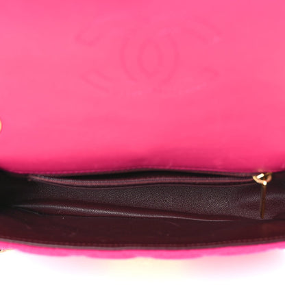 Chanel Jersey Quilted Mini Chic With Me Flap Pink 4 of 14