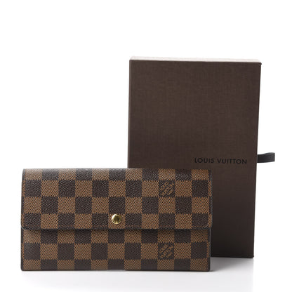 Louis Vuitton Damier Ebene Sarah Wallet 8 of 8