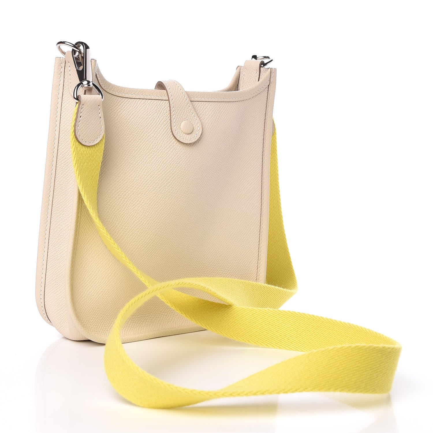 Hermes Epsom Amazone Evelyne TPM Craie Lime 3 of 8