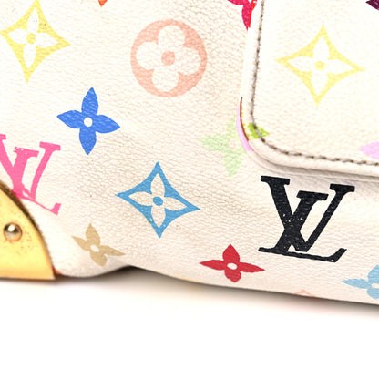 Louis Vuitton Monogram Multicolor Speedy 30 White 23 of 38