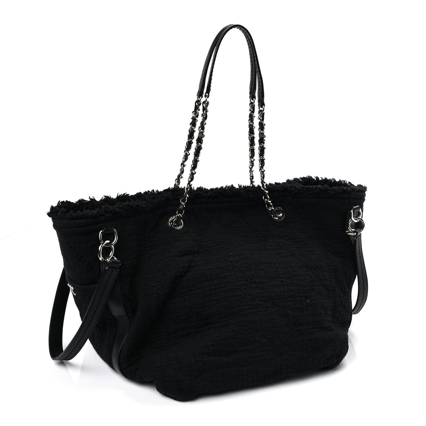 Canvas Small Double Face Tote  Black