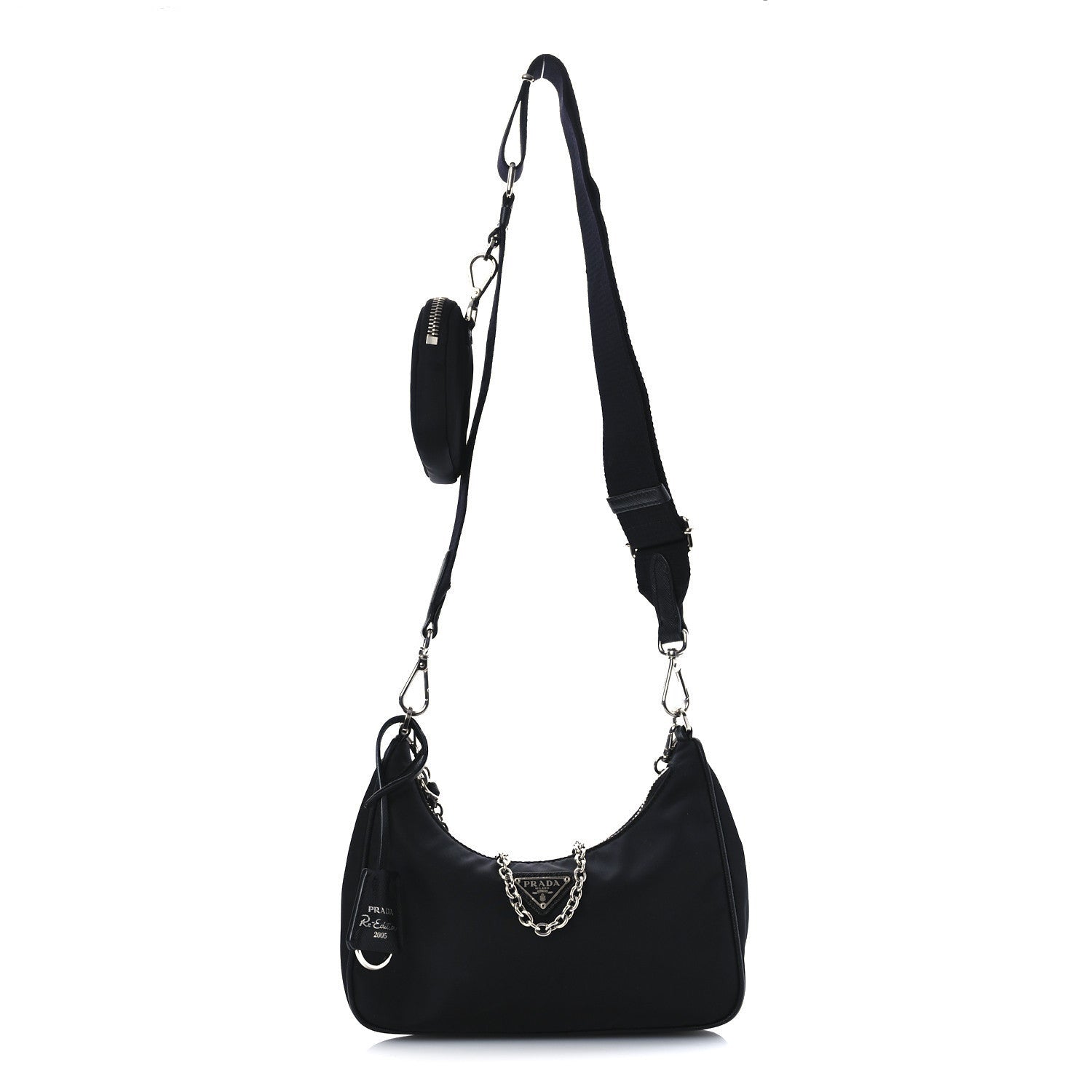 Prada Nylon Re-Edition 2005 Shoulder Bag Black 1 of 7