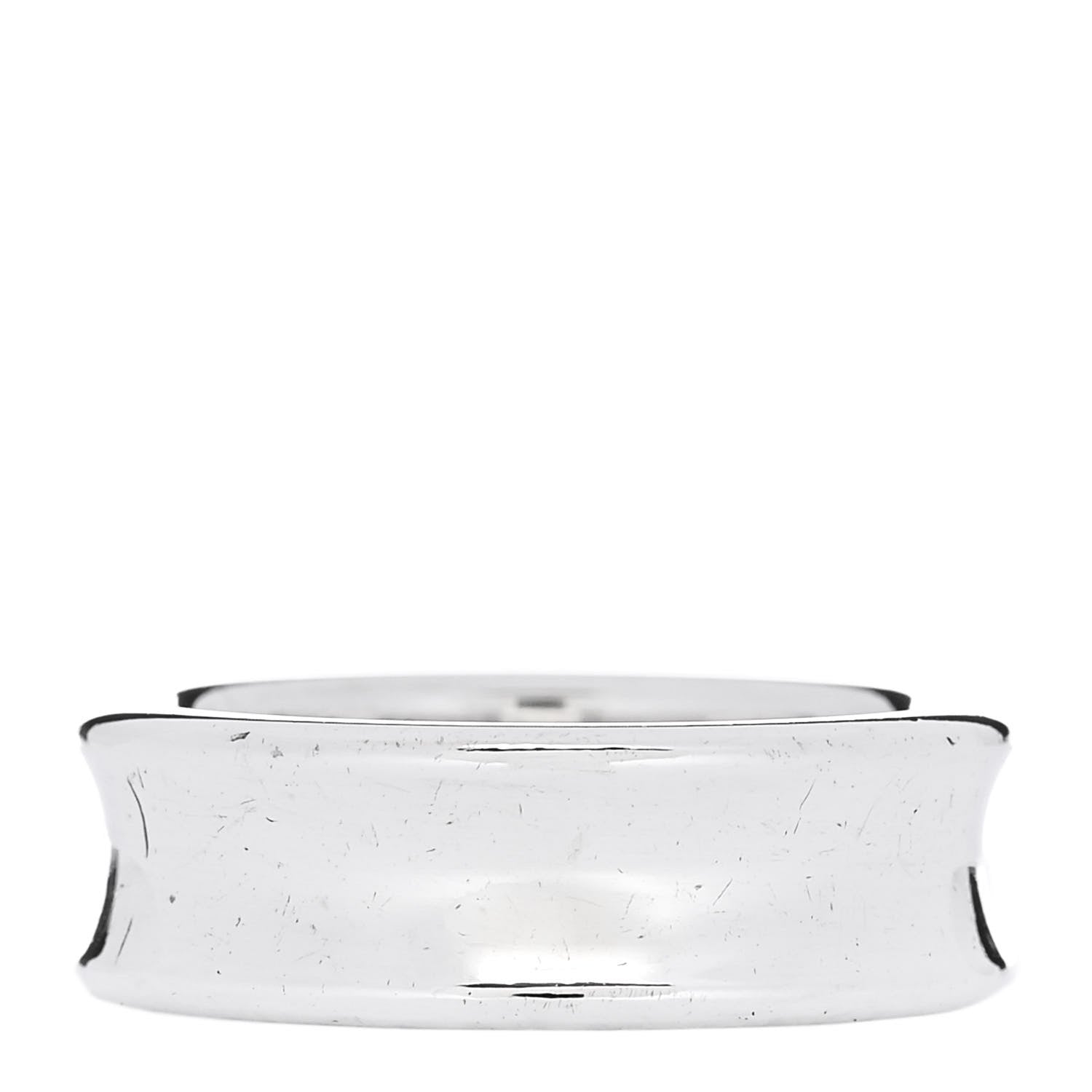 Tiffany Sterling Silver 1837 Band Ring 54 7 3 of 5