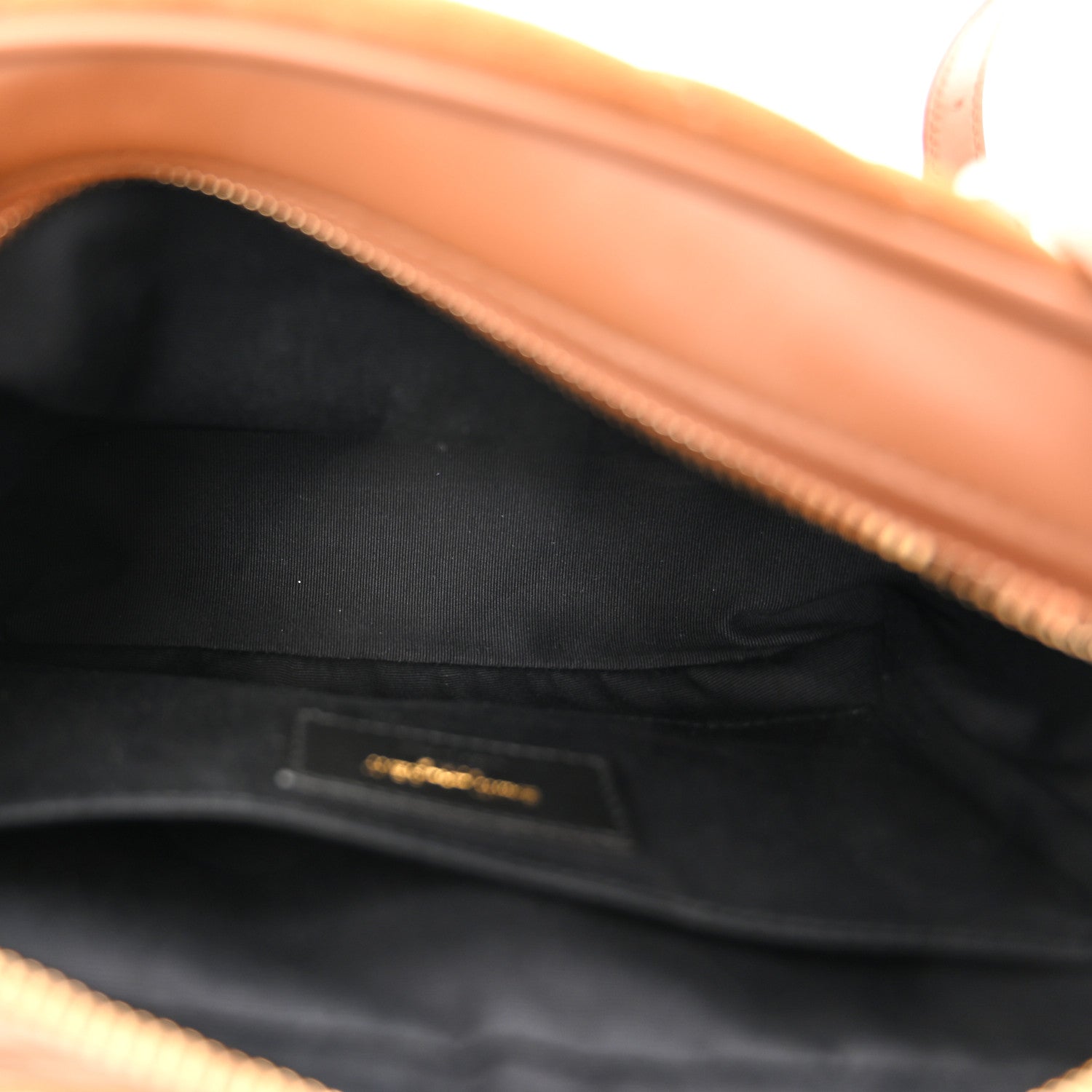 Saint Laurent Suede Matelasse Monogram Lou Camera Bag Cinnamon 5 of 10