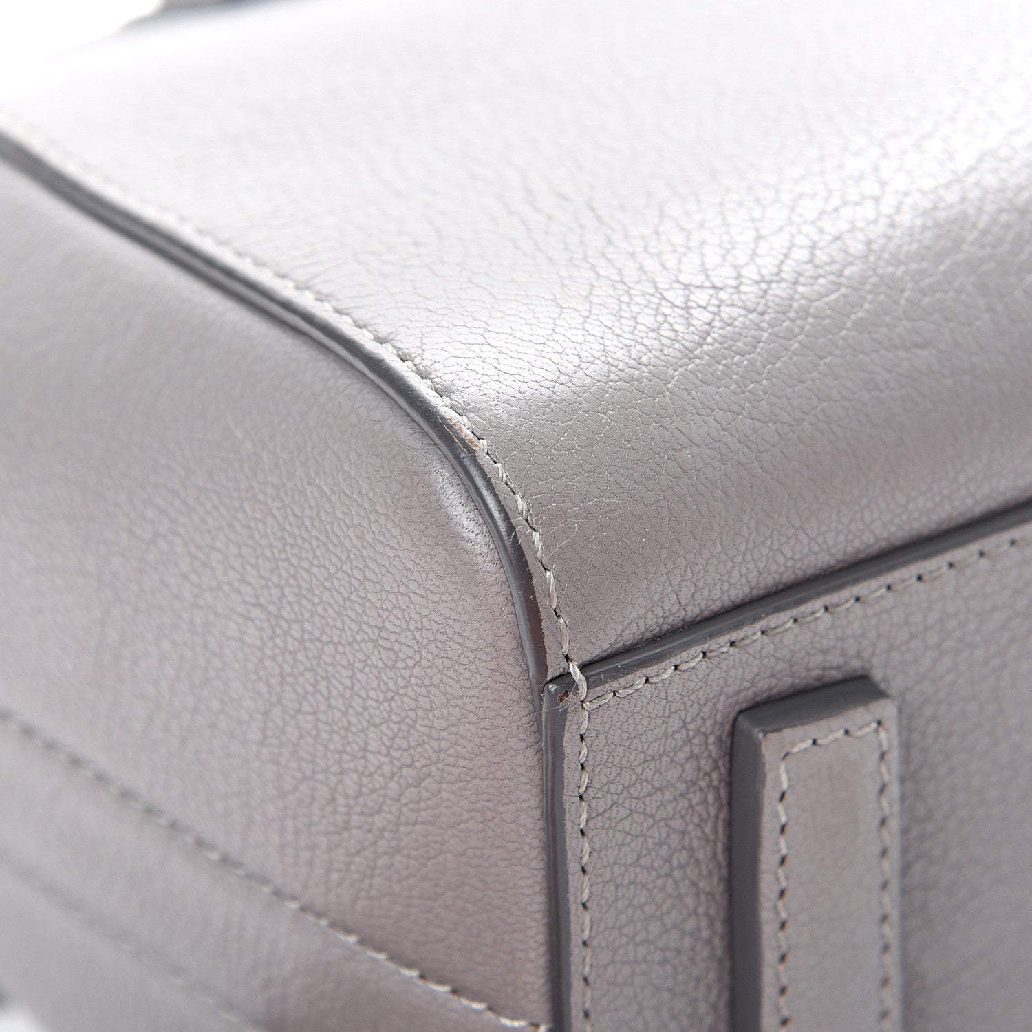 Givenchy Sugar Goatskin Mini Antigona Pearl Grey 11 of 15