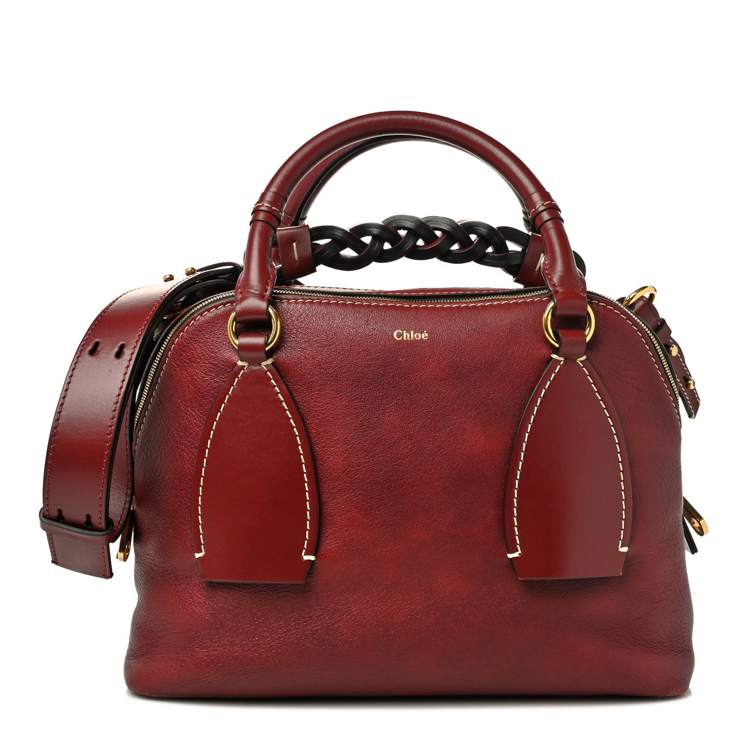 Chloe Calfskin Medium Daria Sepia Brown 1 of 11