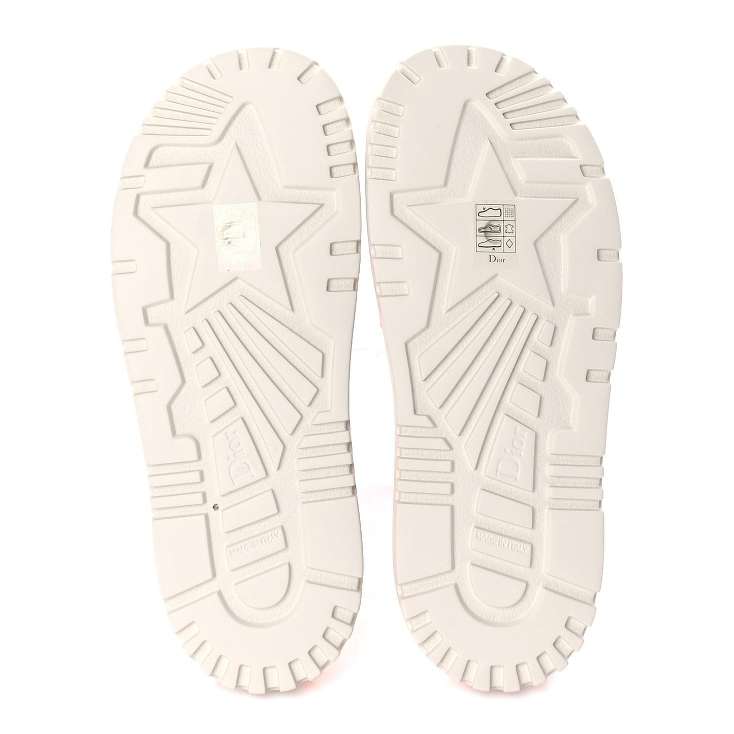 Canvas Fluo Toile de Jouy Embroidered Dway 10mm Slide Sandals 39  White Orange