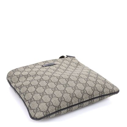 Gucci GG Supreme Monogram Small Flat Messenger Bag  Dark Brown 3 of 7