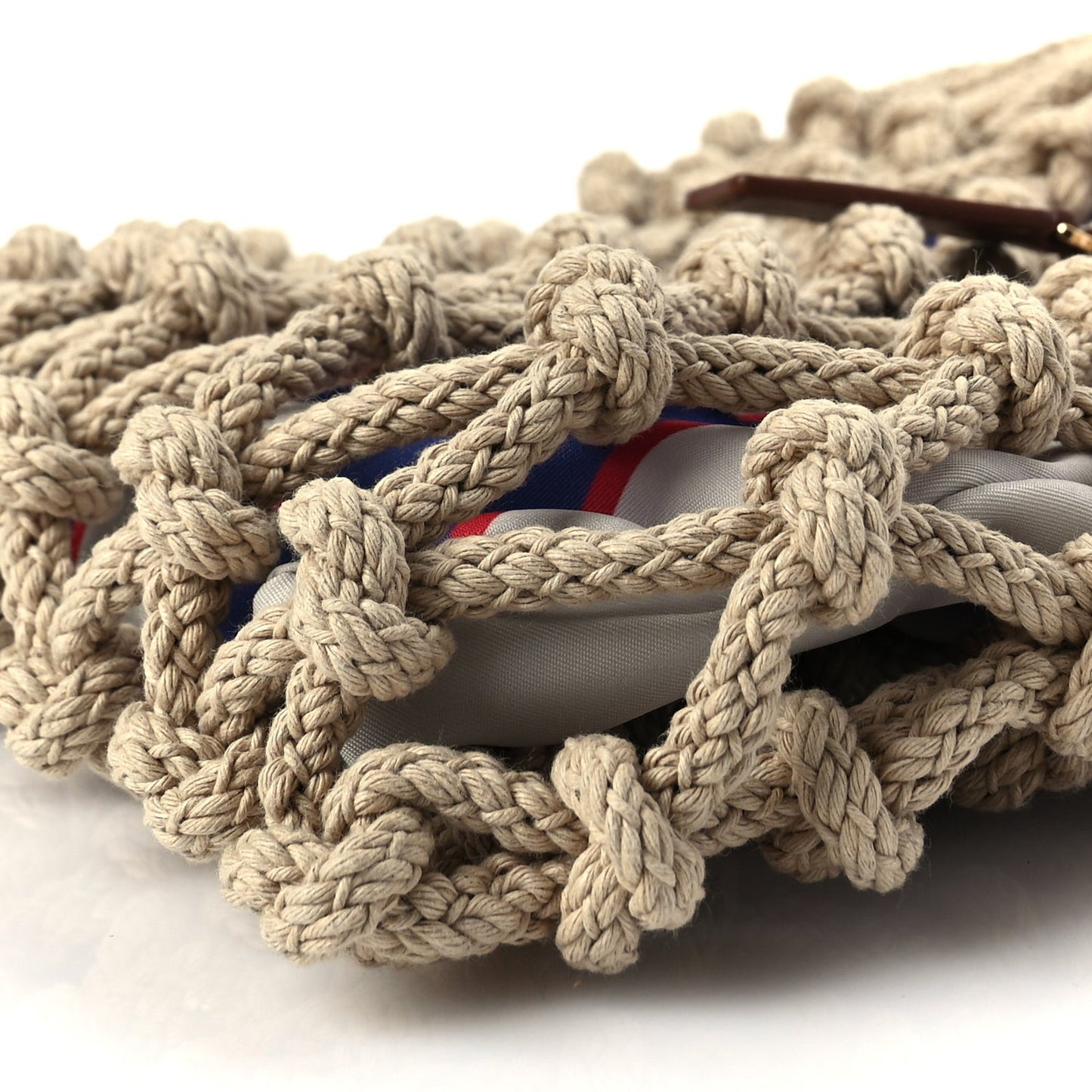 Cotton Macrame Medium Noue Bag Corda Royal