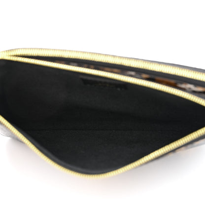 Louis Vuitton Monogram Giant Jungle Pochette Double Zip Black 7 of 11