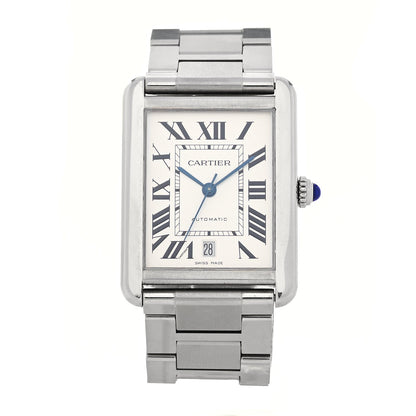 Cartier Stainless Steel 31mm Tank Solo Automatic Watch 1 of 4