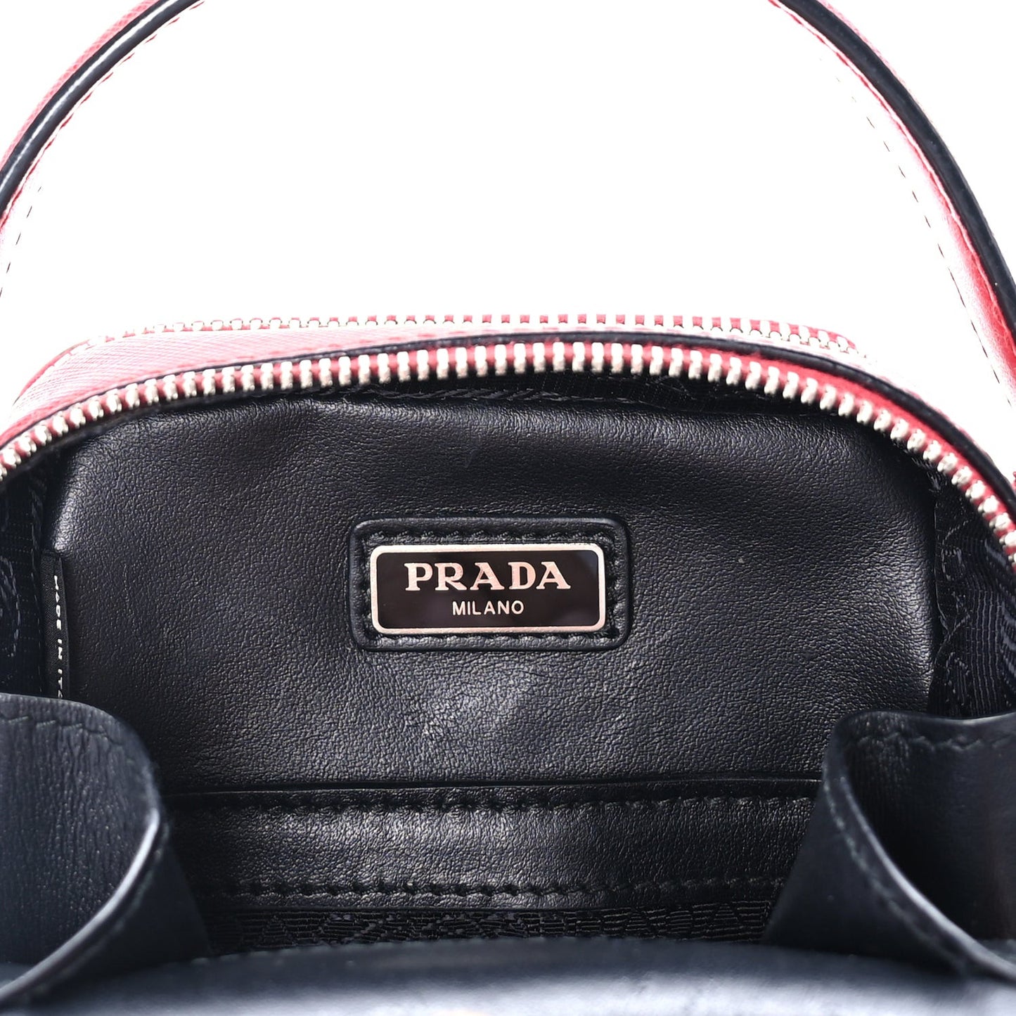 Saffiano Travel Brique Crossbody Messenger Bag Fuoco