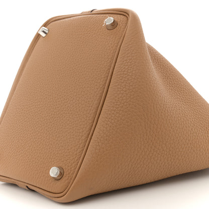 Hermes Taurillon Clemence Picotin Lock 18 PM Biscuit 10 of 13