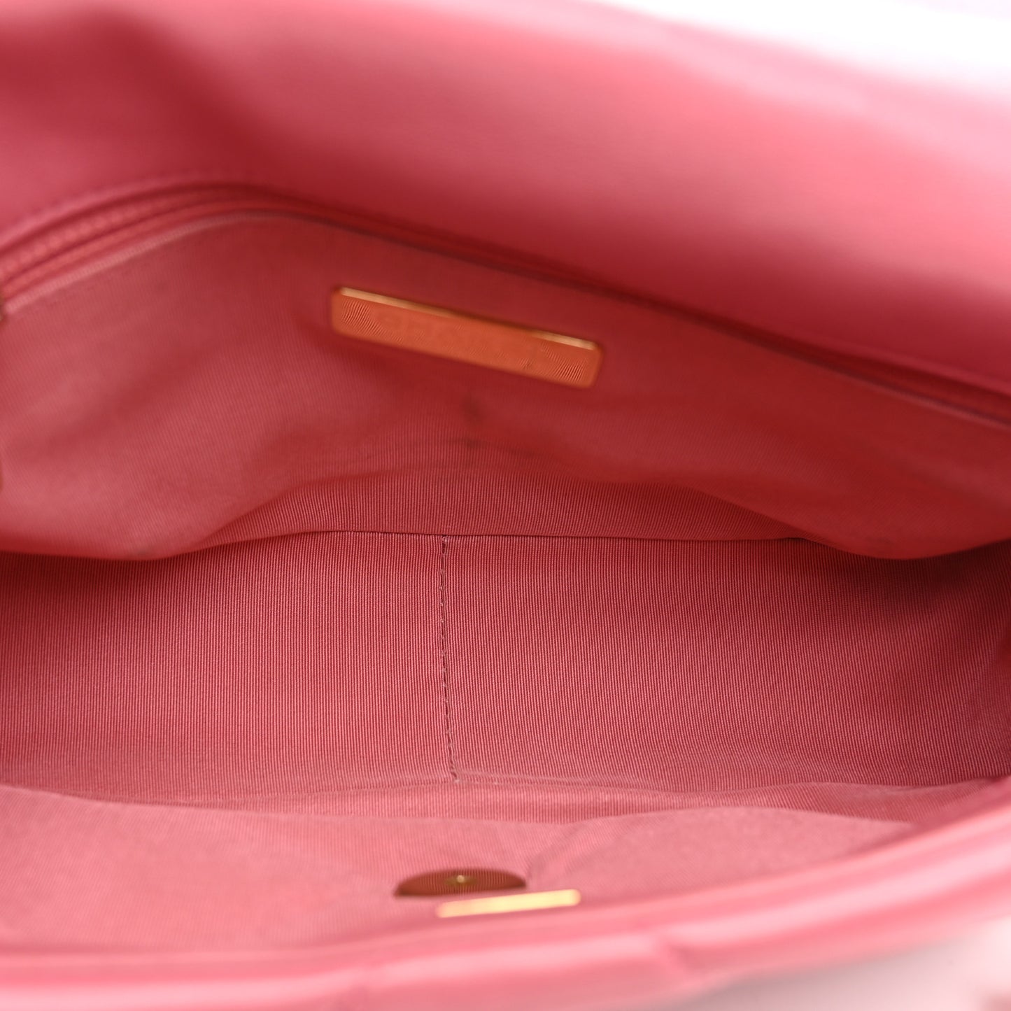 Lambskin Quilted Medium Chanel 19 Flap Pink