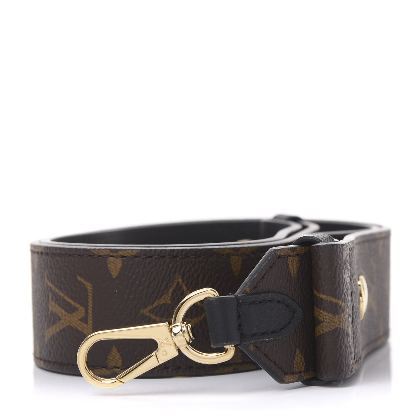 Monogram Adjustable Bandouliere Shoulder Strap Black