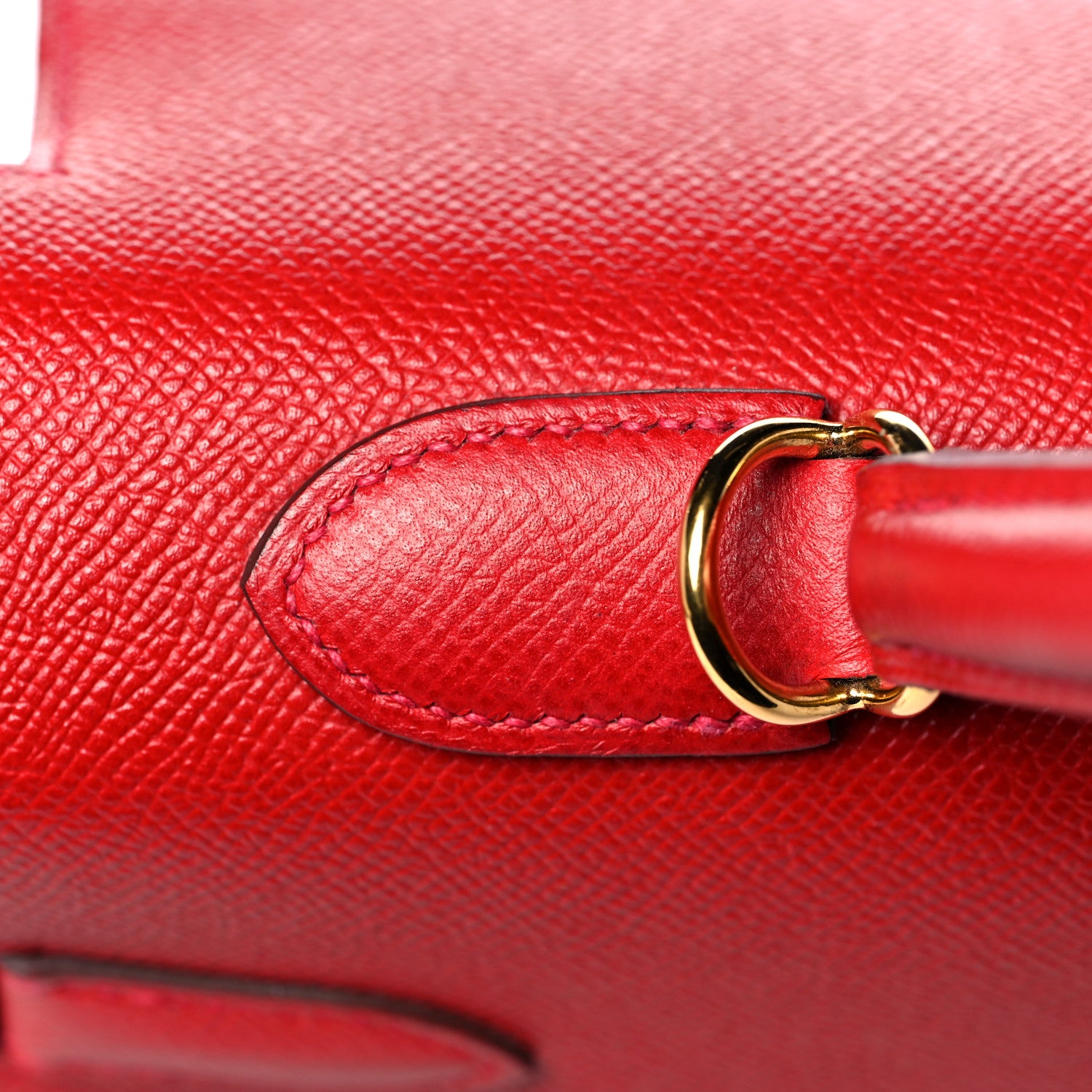 Hermes Epsom Kelly Sellier 35 Rouge Casaque 11 of 35