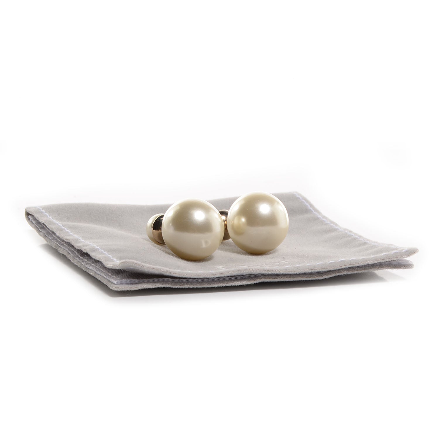Christian Dior Mise En Dior Tribal Earrings Cream 4 of 6