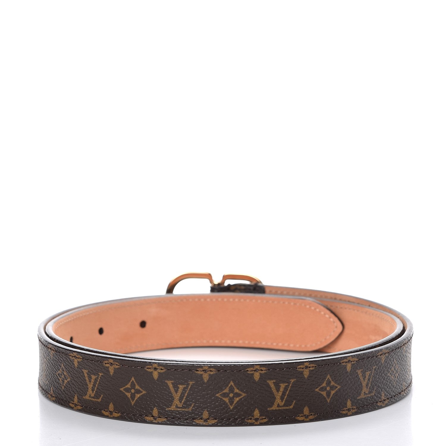 Louis Vuitton Monogram Mini 25mm Belt 90 36 3 of 9